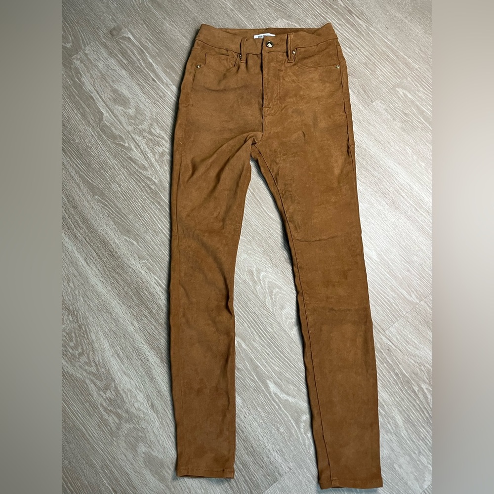 Good American Good Waist Faux Suede Jeans - Women’s 4